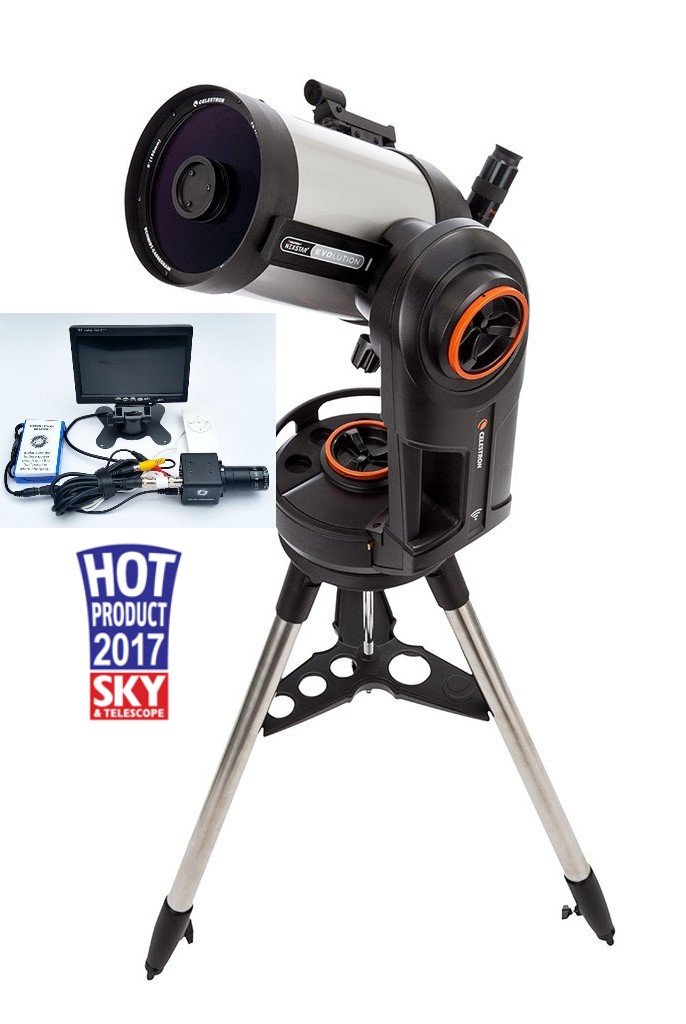 SALE Celestron Evolution 8 and R2 Revolution Imager $50 off with FREE giant planisphere