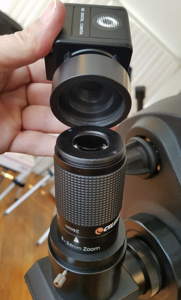 Celestron 8-24mm Zoom Eyepiece with T-Thread